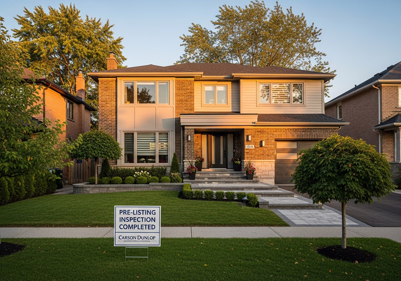 Completed Pre-Listing Seller Inspection in Toronto/GTA home