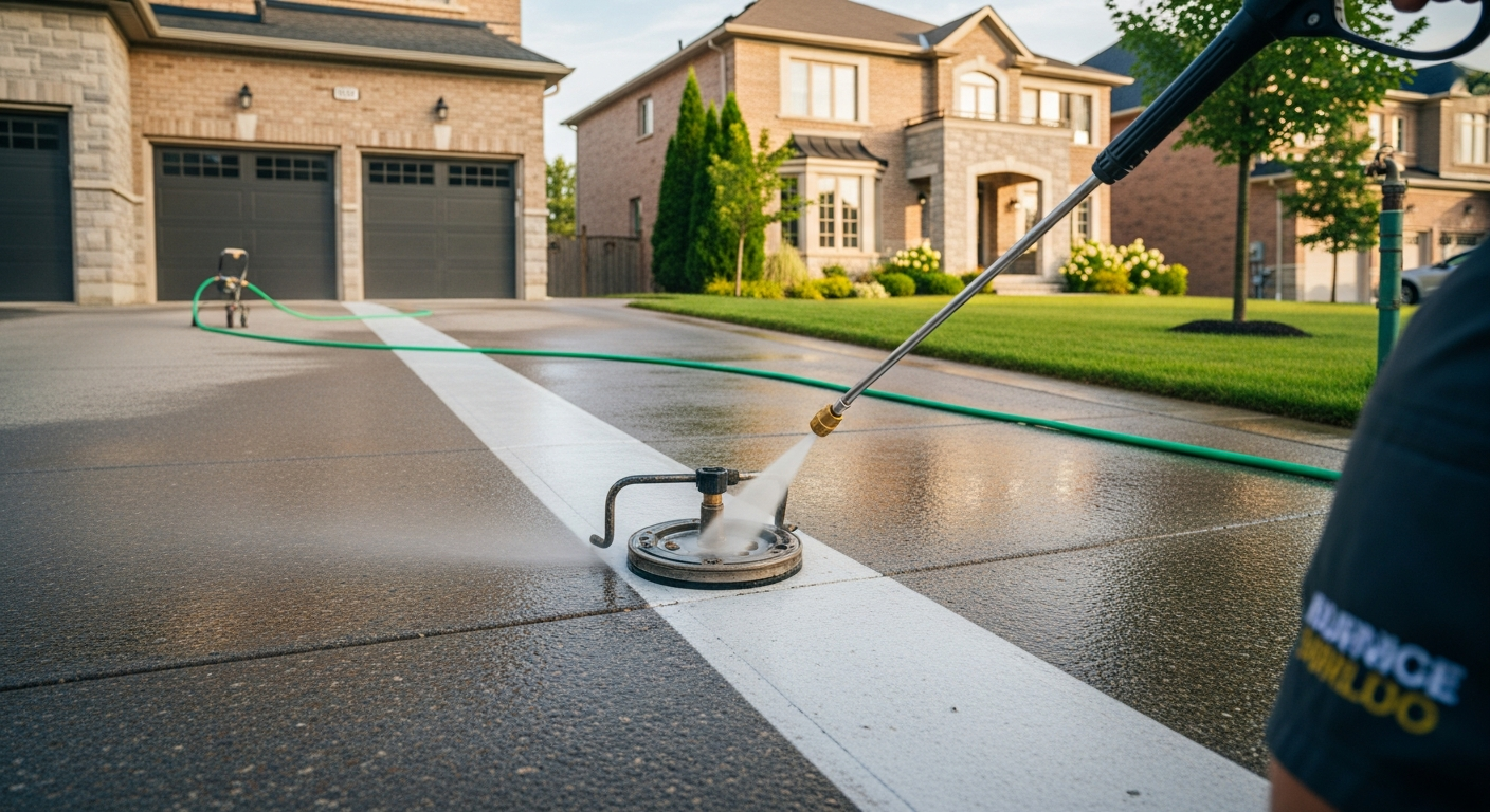 Pressure Washing Services project in Milton — RenoHouse quality standard completed work