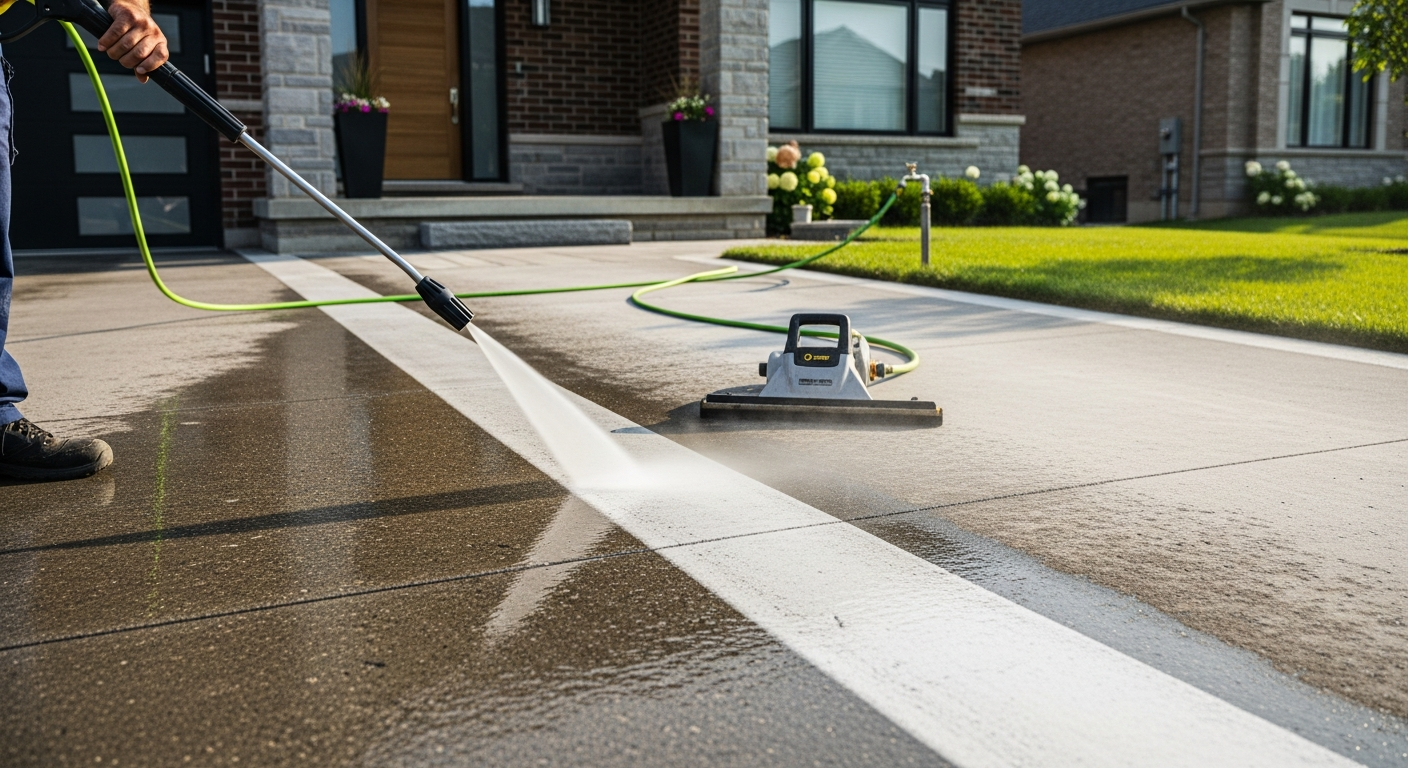 Pressure Washing Services project in Stouffville — RenoHouse quality standard completed work