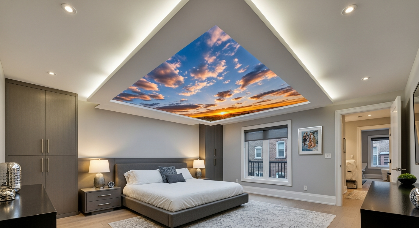 Printed Stretch Ceiling services Toronto GTA