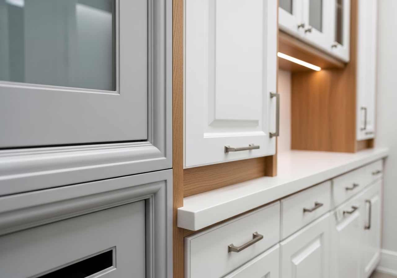 Close-up detail of professionally completed Medical Office Buildout