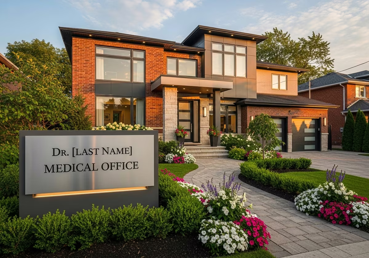Completed Medical Office Buildout in Toronto/GTA home