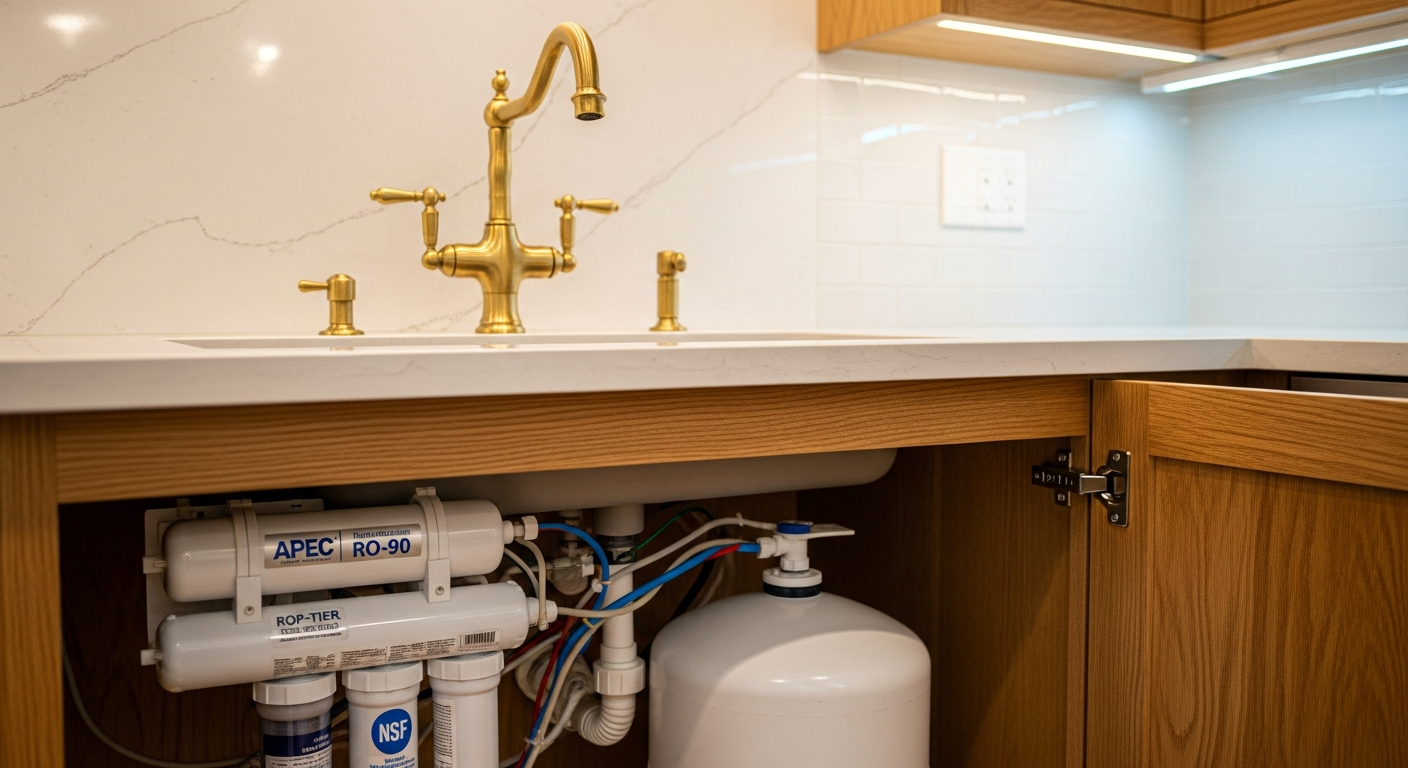 Reverse Osmosis Drinking Water project in Oakville — RenoHouse quality standard completed work