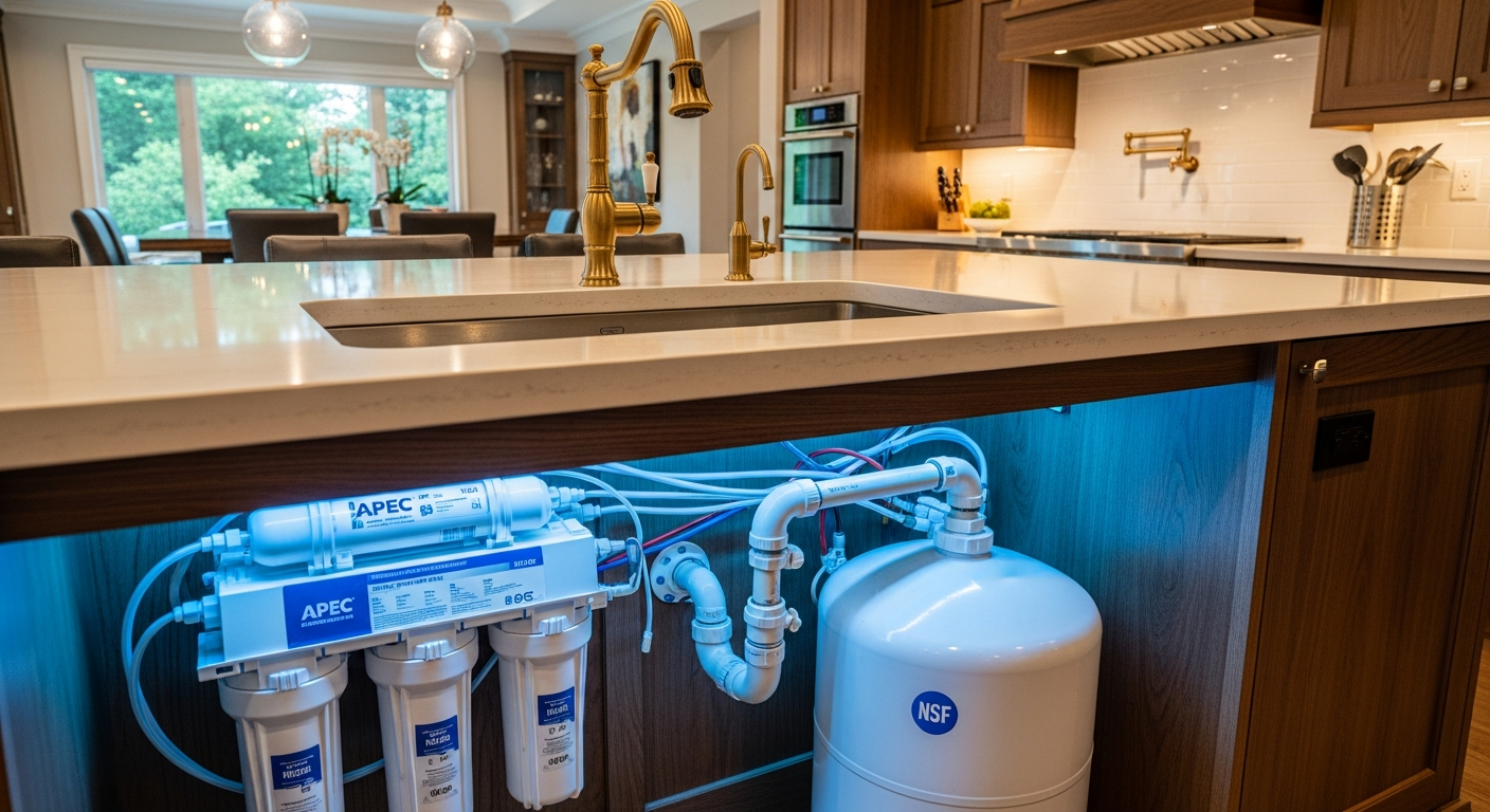 Reverse Osmosis Drinking Water project in Richmond Hill — RenoHouse quality standard completed work