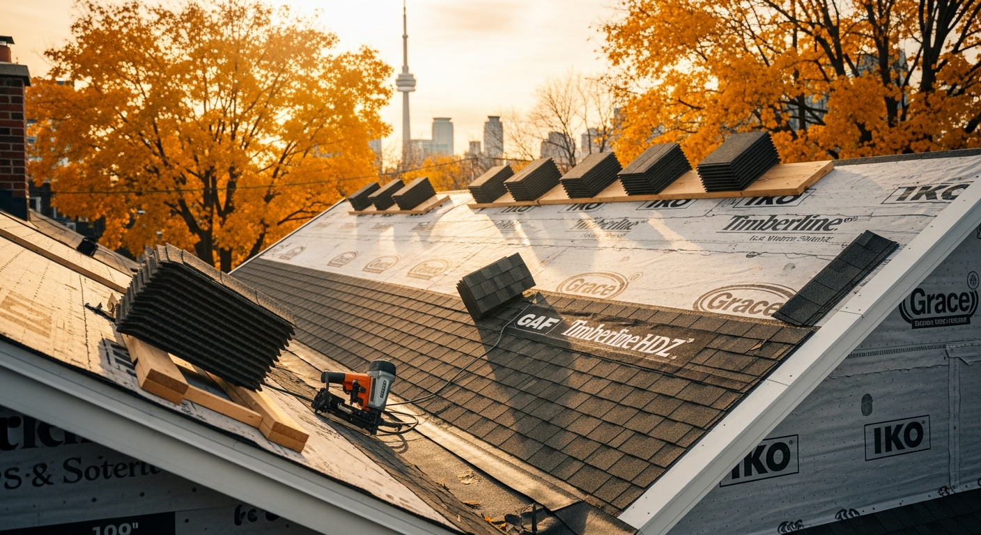 Professional roof repair across Toronto and the GTA