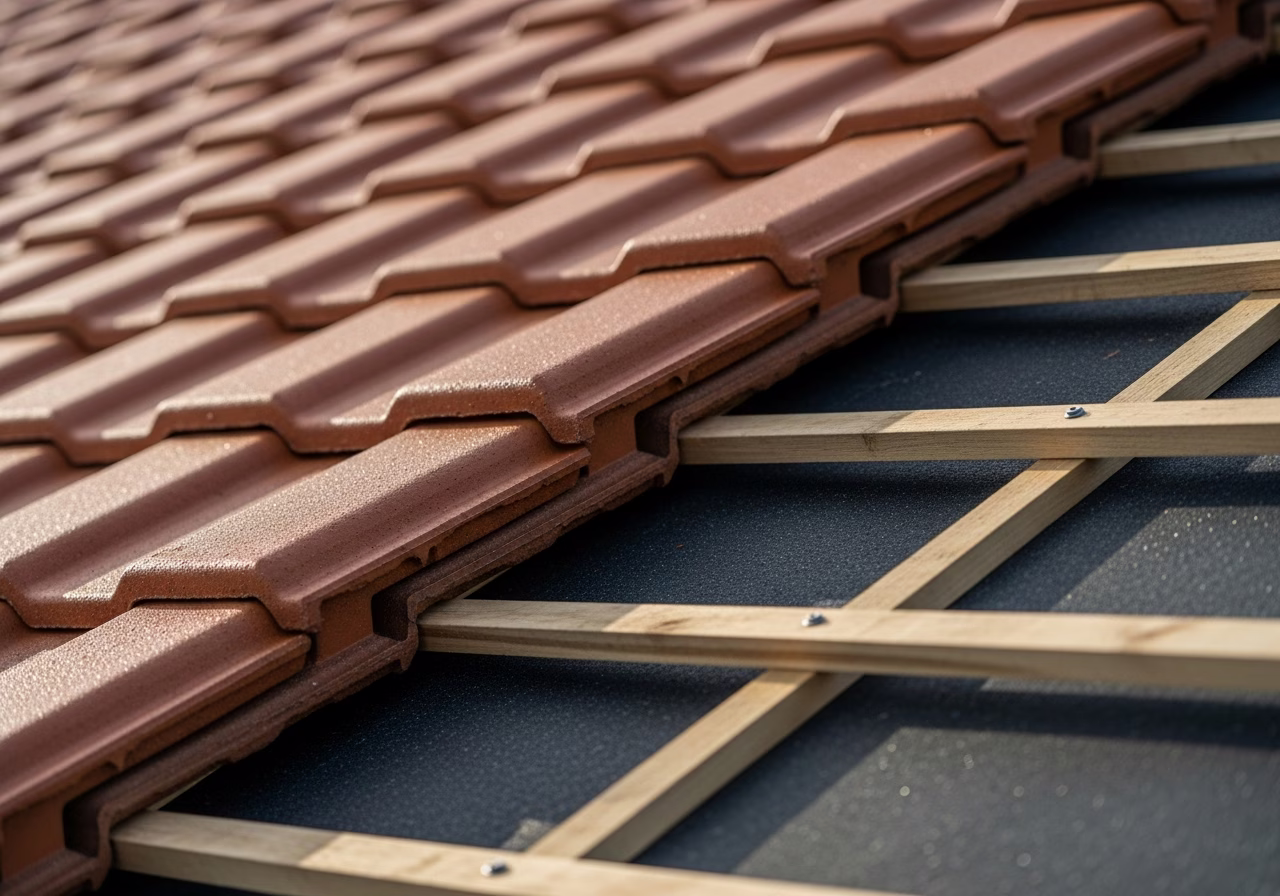 Finished detail close-up for roofing installation in Toronto
