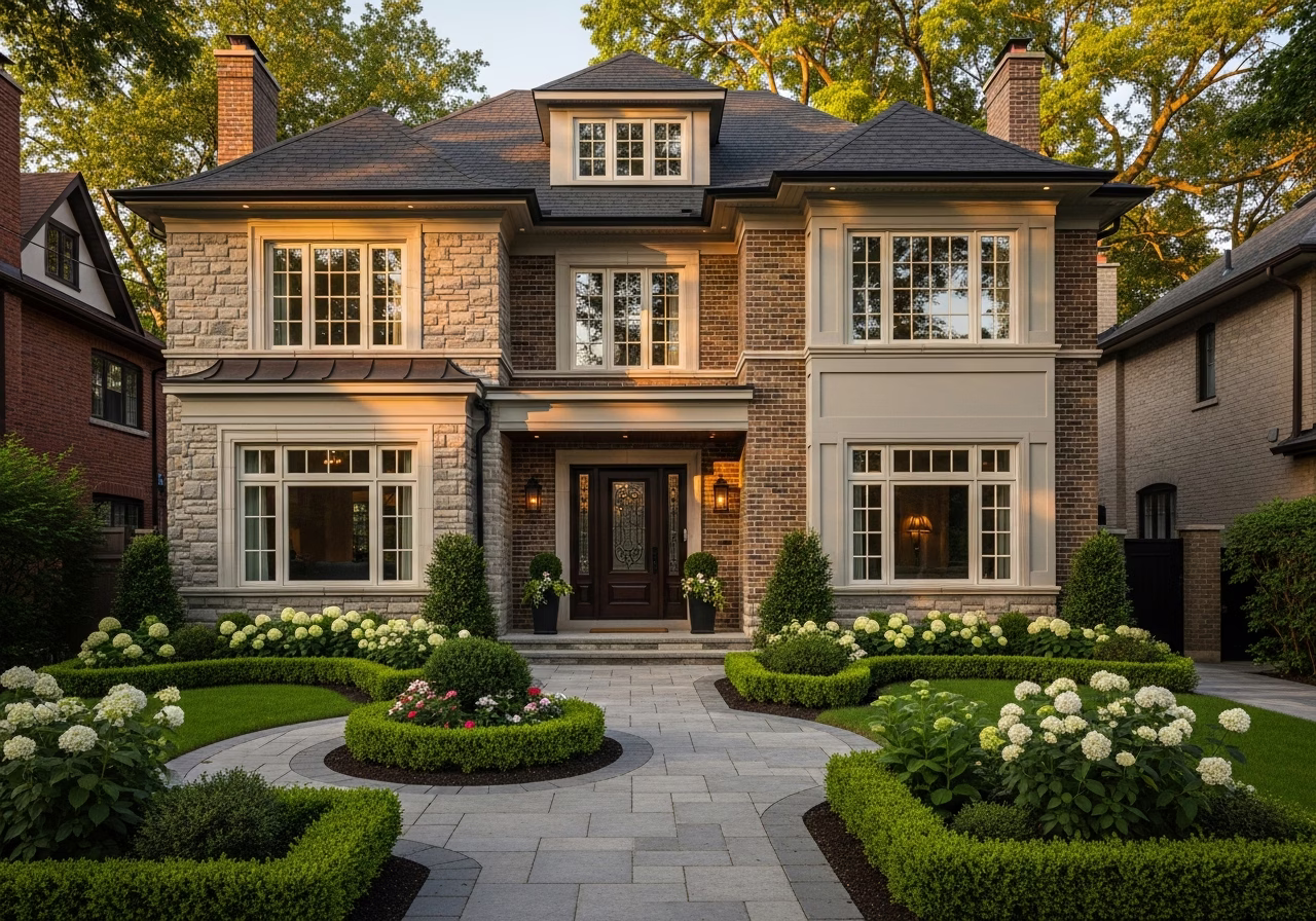 Finished rosedale home renovation result in a Toronto/GTA home, photographed in natural light