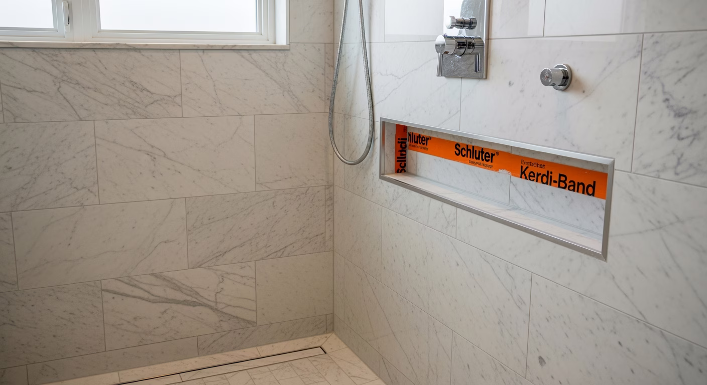 Schluter Shower System Installation services Toronto GTA