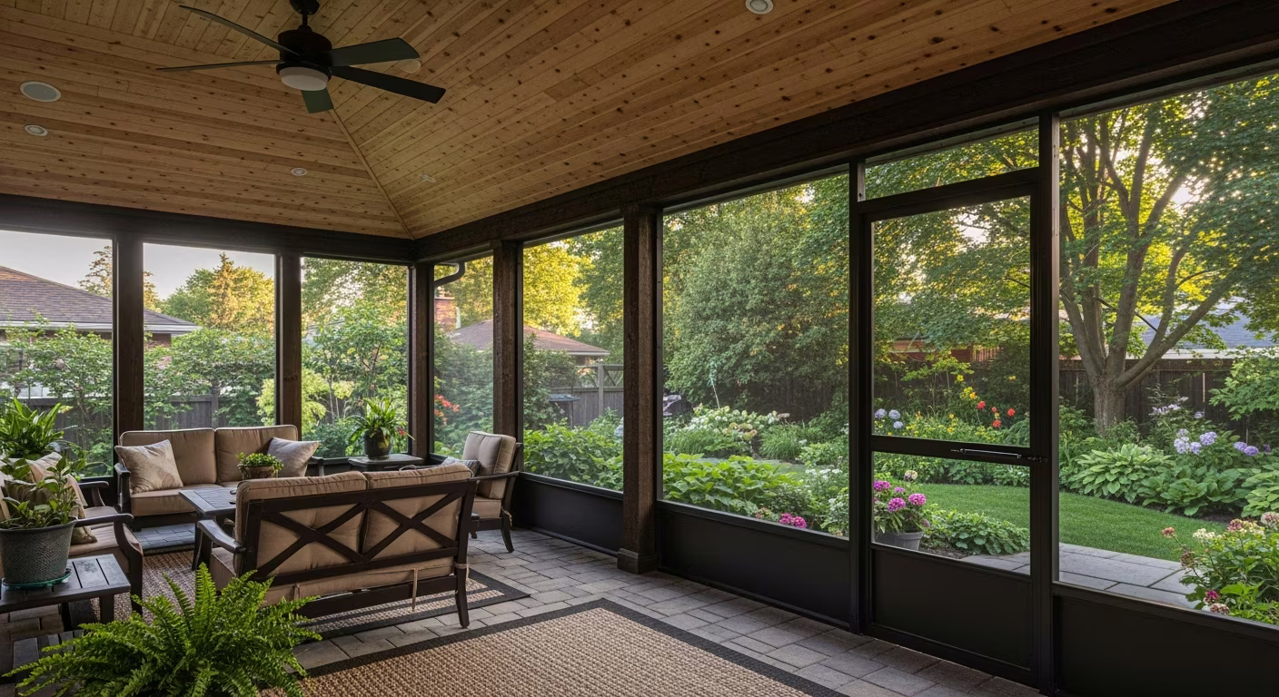 Screen Porch Installation services Toronto GTA