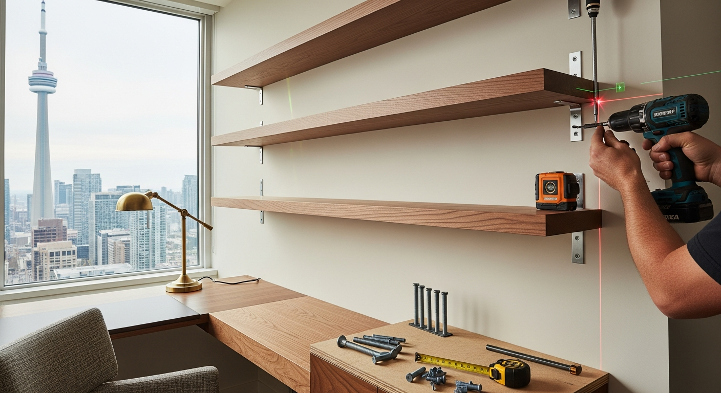 Shelf & Fixtures Installation services Toronto GTA