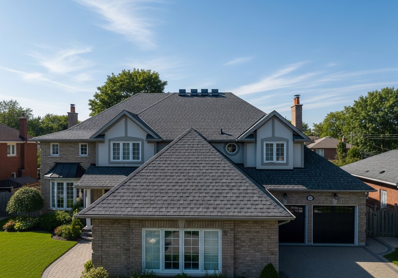 Professional asphalt shingle roof replacement across Toronto and the GTA