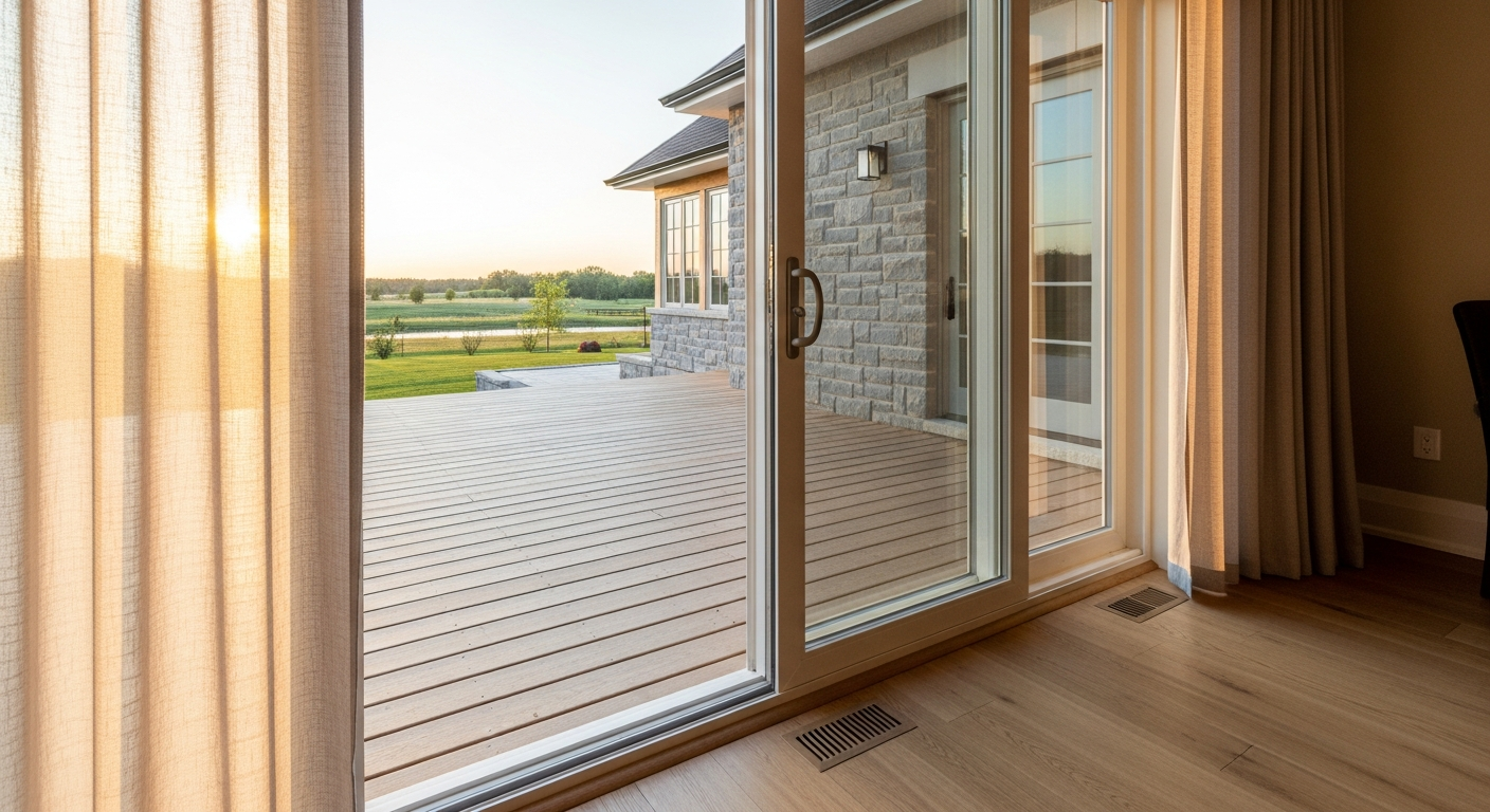 King City sliding & patio door installation portfolio sample — finished by licensed RenoHouse crew