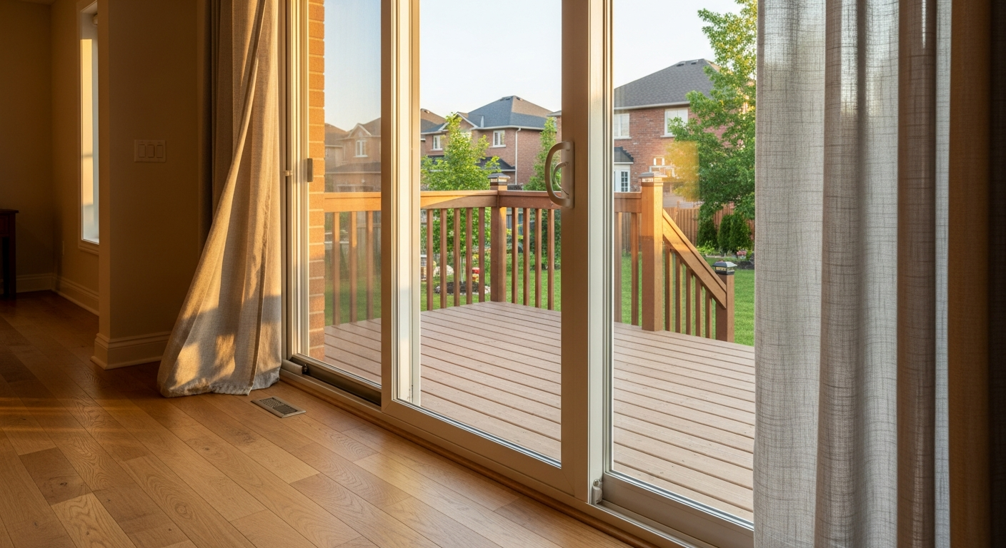 Newmarket sliding & patio door installation portfolio sample — finished by licensed RenoHouse crew