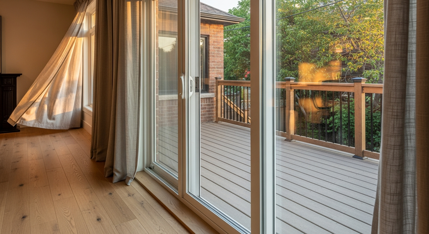 North York sliding & patio door installation portfolio sample — finished by licensed RenoHouse crew