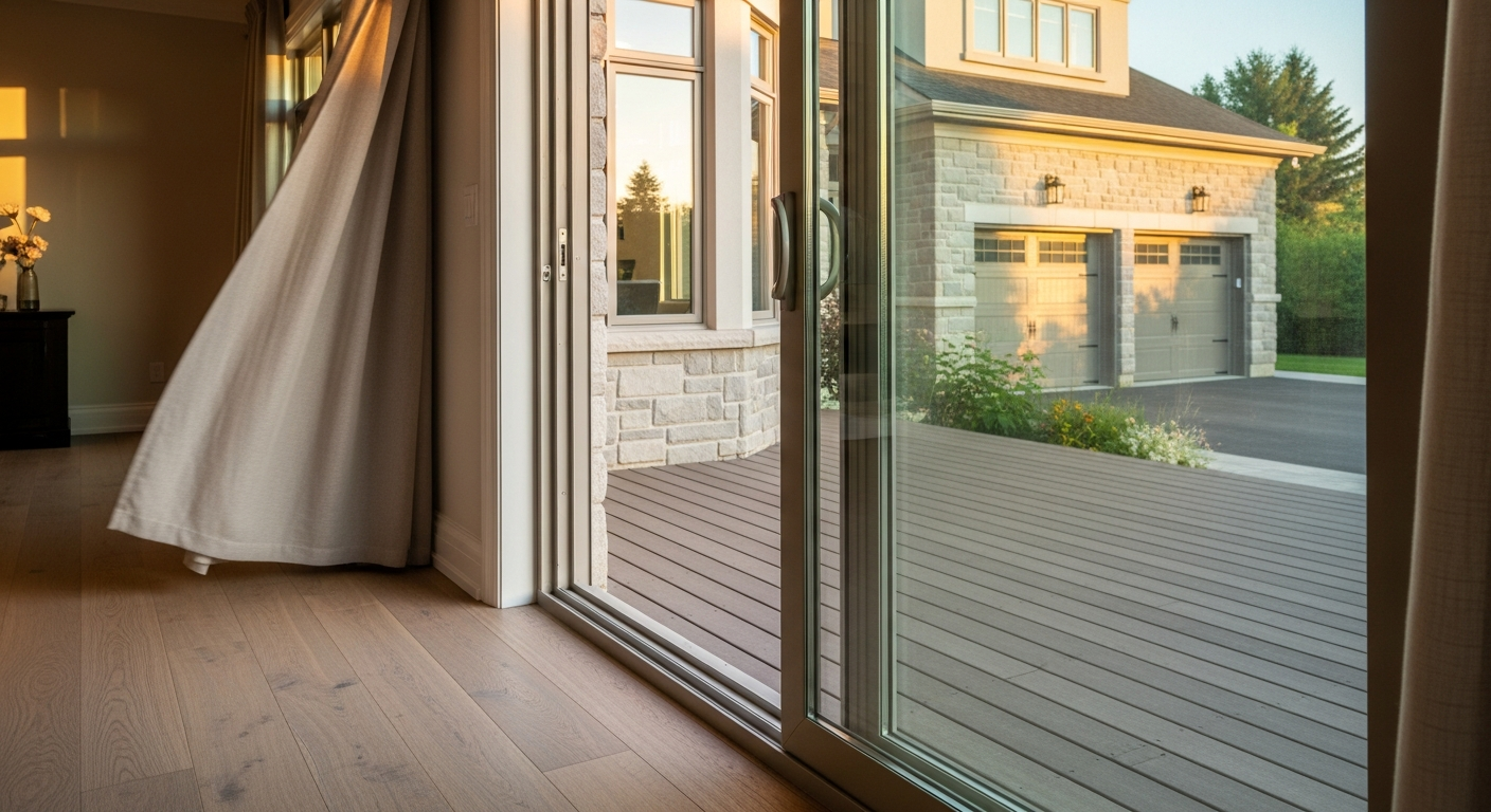 Vaughan sliding & patio door installation portfolio sample — finished by licensed RenoHouse crew