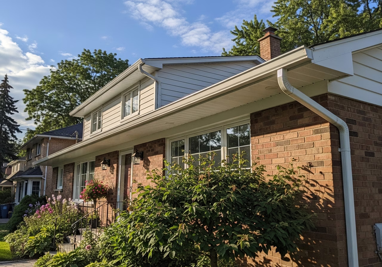 Reliable soffit and fascia installation service in Toronto GTA — get a free estimate