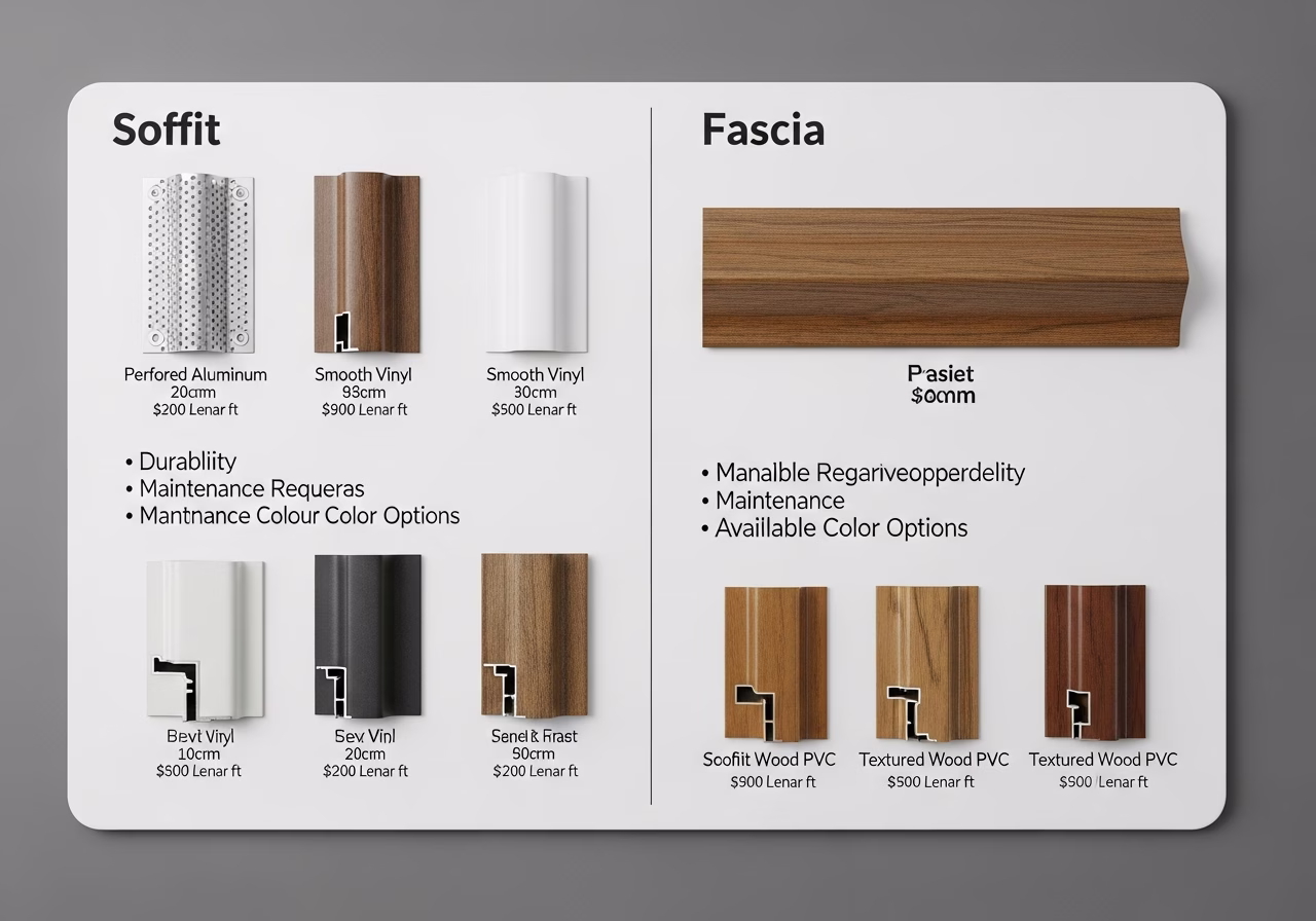 Soffit & Fascia Replacement brand and material comparison