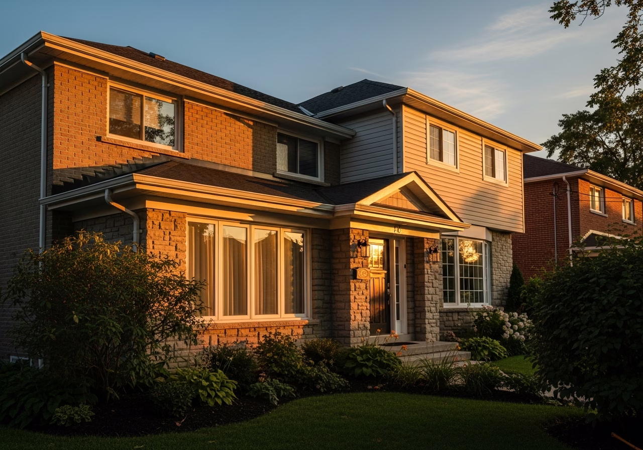 Completed Soffit & Fascia Replacement in Toronto/GTA home