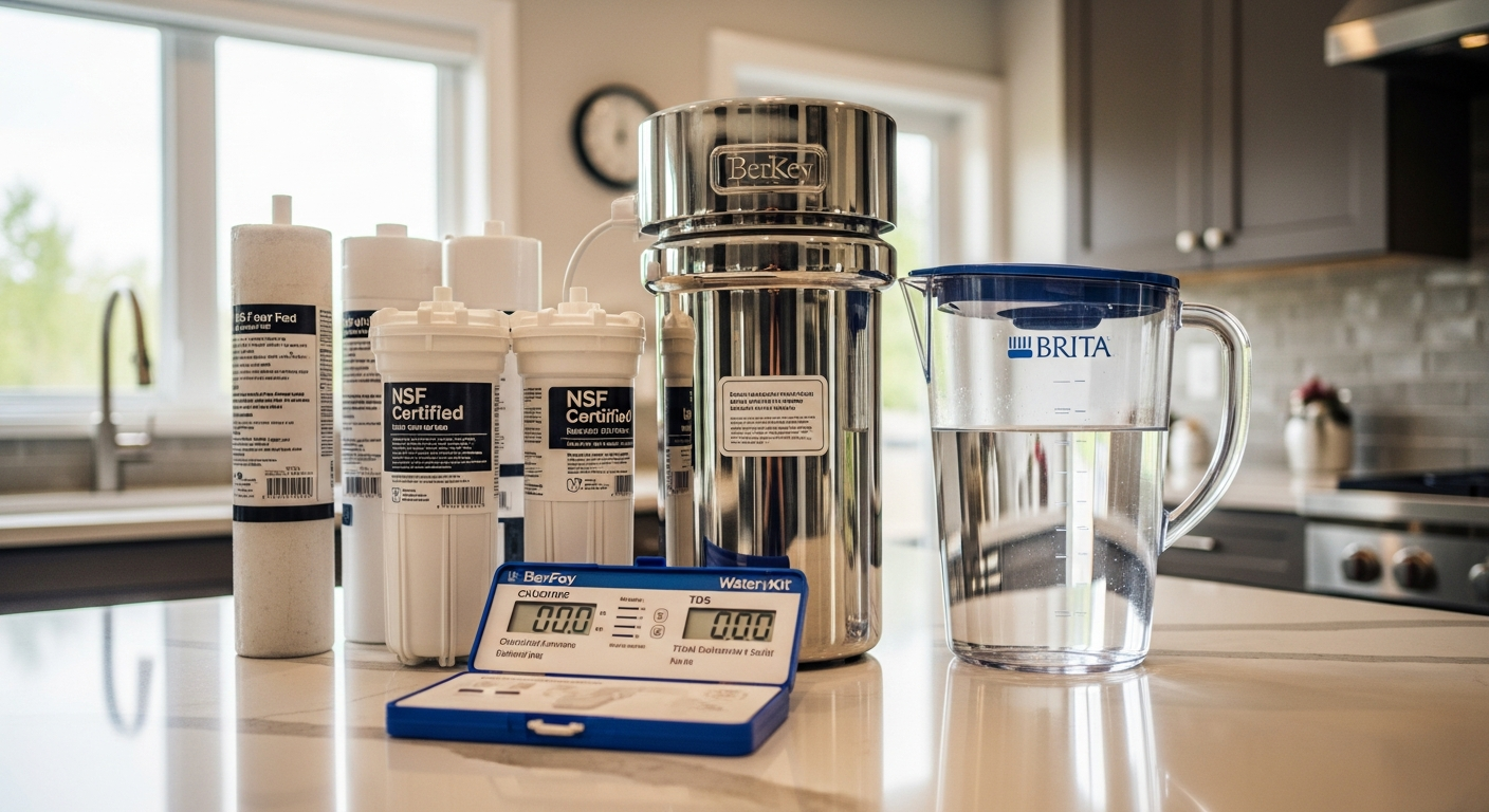 Detail view of a specialty water filtration (pfas, arsenic, fluoride, uv) job finished in Aurora — expert craftsmanship