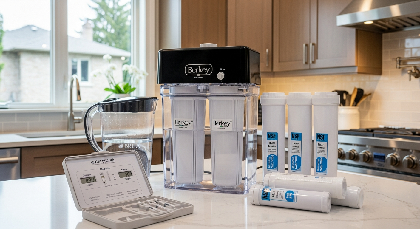 Specialty Water Filtration (PFAS, Arsenic, Fluoride, UV) portfolio close-up from a Burlington renovation by RenoHouse