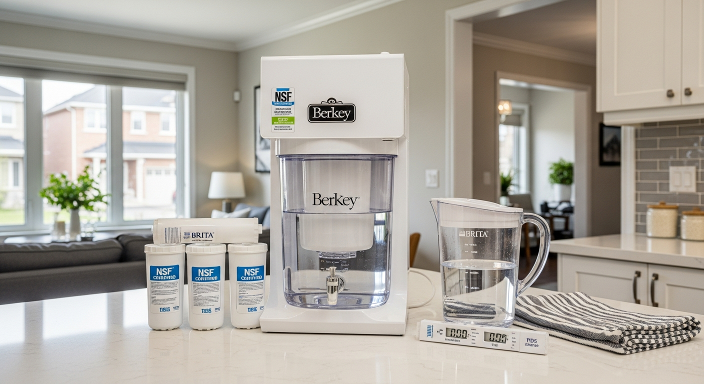 Recent Clarington-area specialty water filtration (pfas, arsenic, fluoride, uv) project — professional finish detail