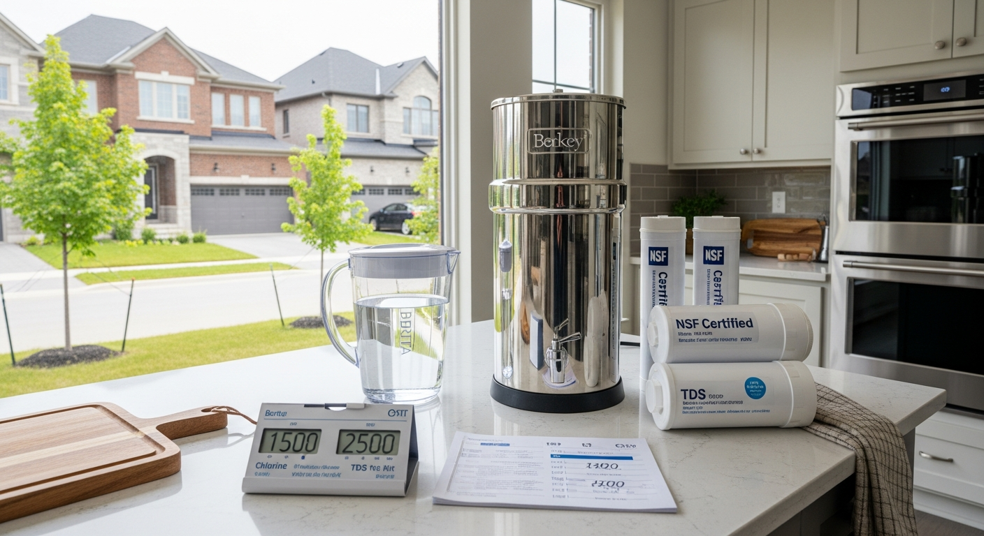 Recent Milton-area specialty water filtration (pfas, arsenic, fluoride, uv) project — professional finish detail
