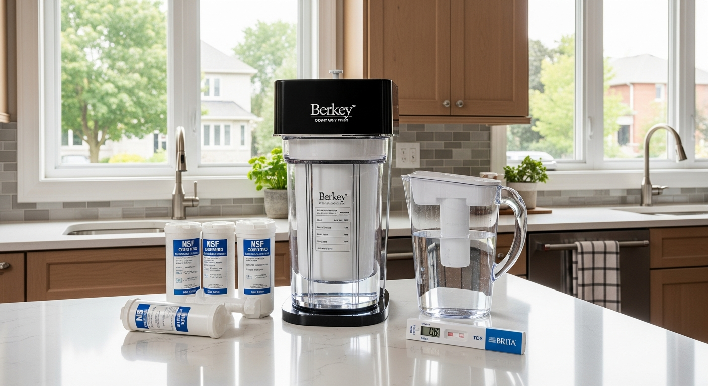Recent Mississauga-area specialty water filtration (pfas, arsenic, fluoride, uv) project — professional finish detail