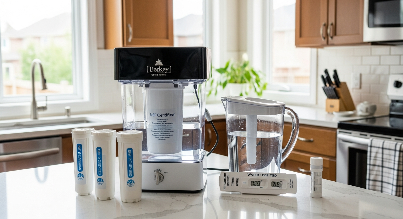 Final result of a specialty water filtration (pfas, arsenic, fluoride, uv) project at a Oshawa residence