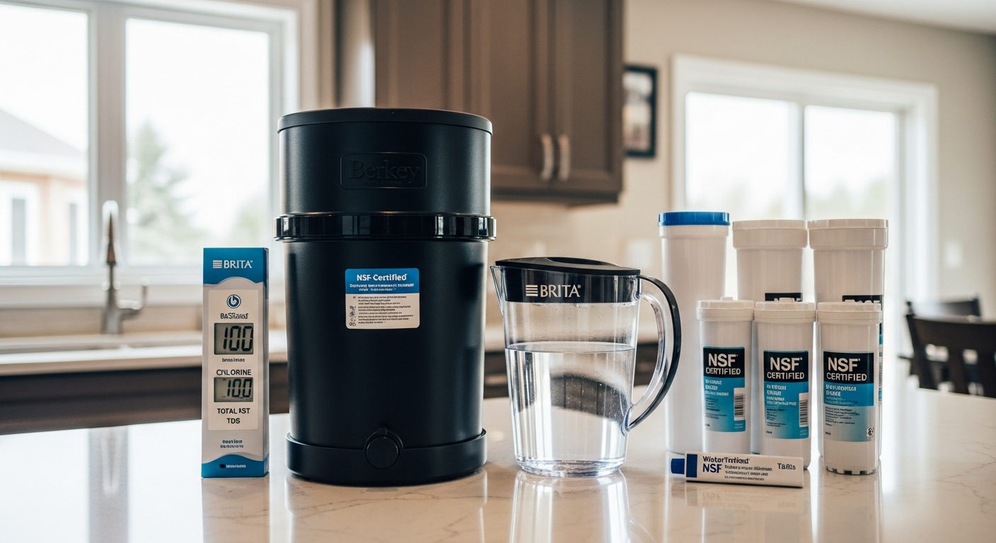 Completed specialty water filtration (pfas, arsenic, fluoride, uv) work showcasing finishing details in Scugog