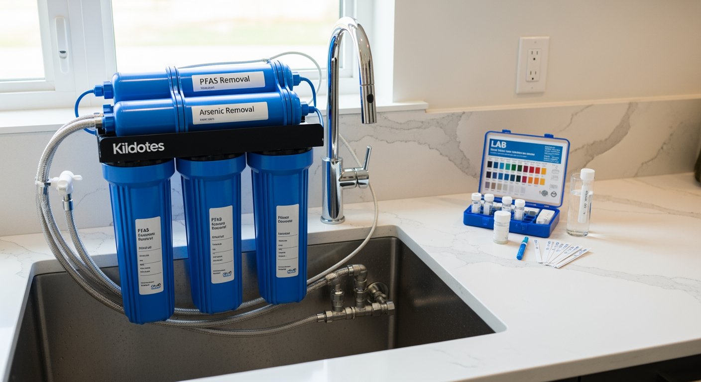 Specialty Water Filtration (PFAS, Arsenic, Fluoride, UV) services Toronto GTA