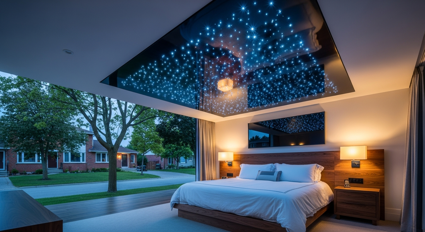Star Sky Ceiling Installation project in Oshawa — RenoHouse quality standard completed work