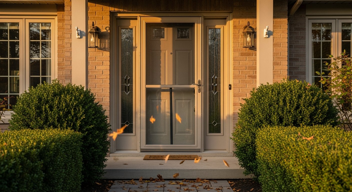 Professional storm door installation project completed by RenoHouse in Georgina โ quality workmanship guaranteed