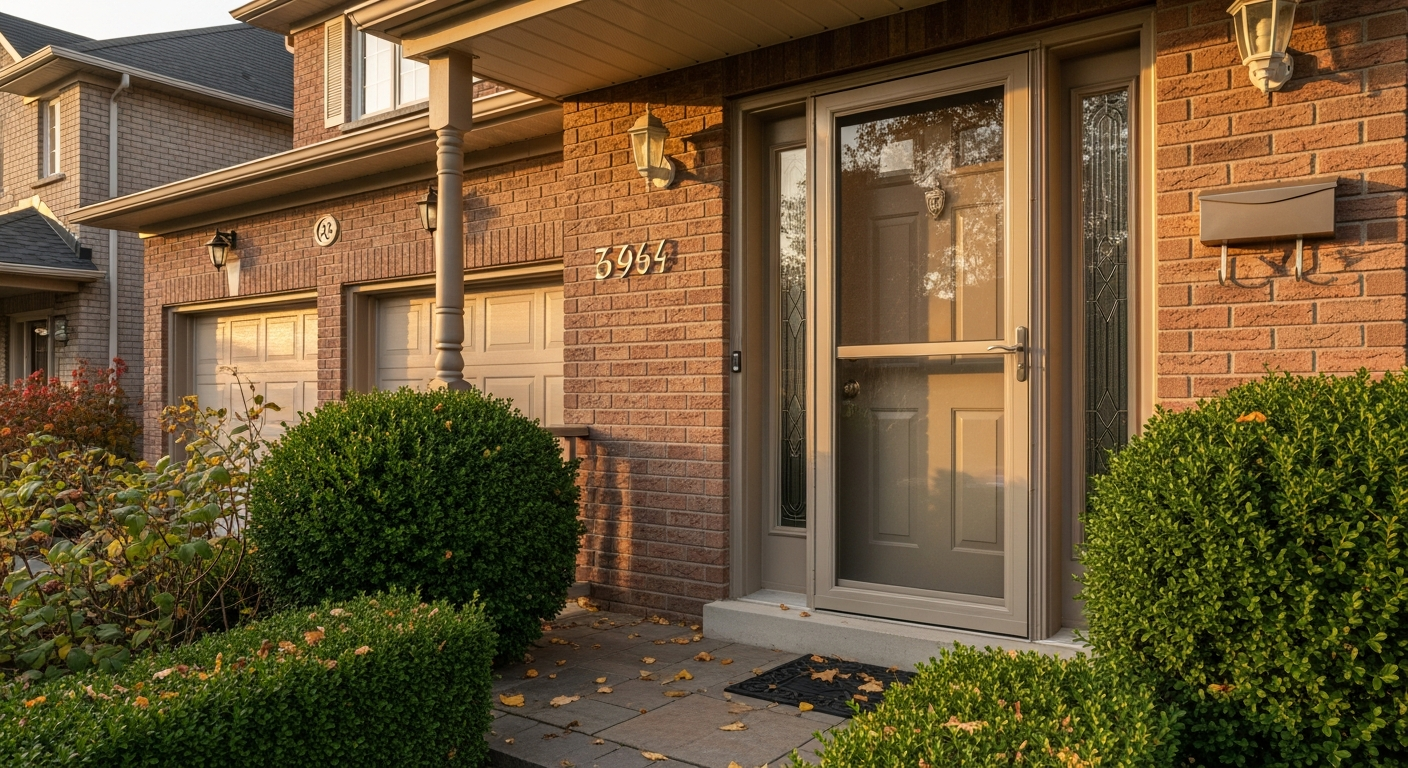 Reliable storm door installation service in Toronto GTA โ get a free estimate