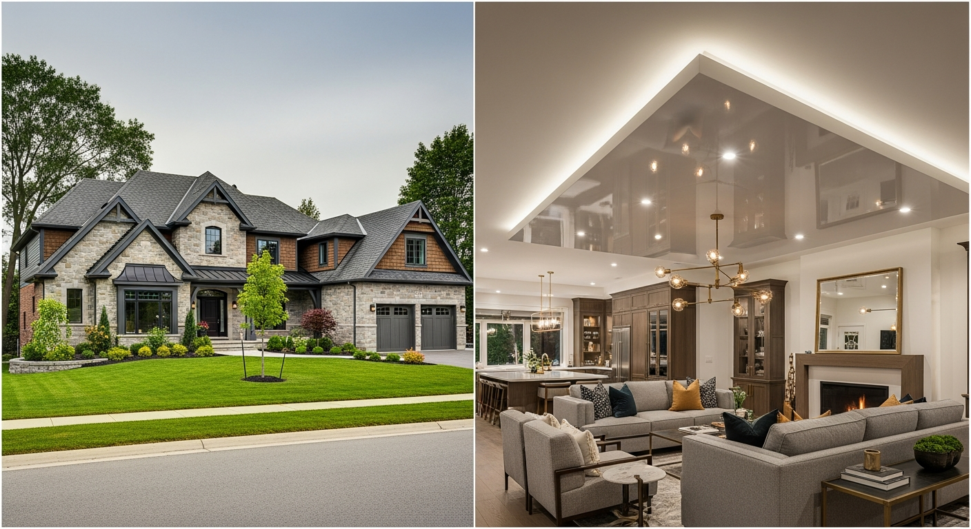 Reliable stretch ceilings service across Caledon and surrounding areas
