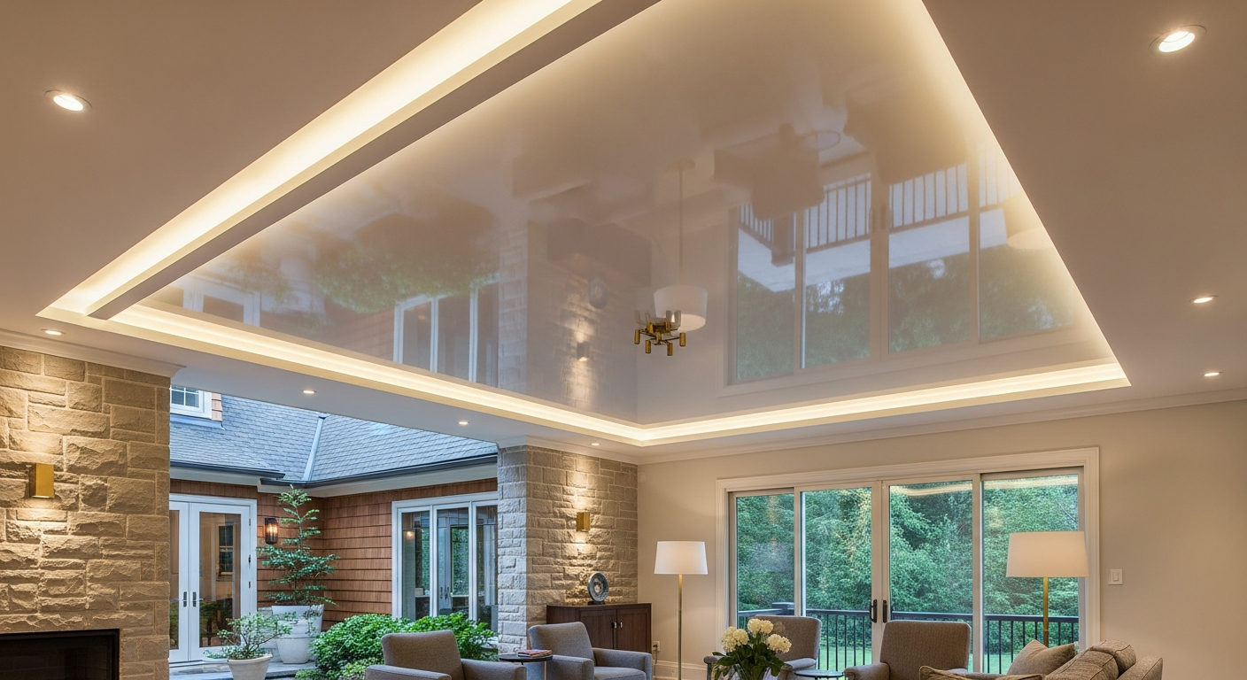 Trusted stretch ceilings pros serving Oakville GTA homeowners