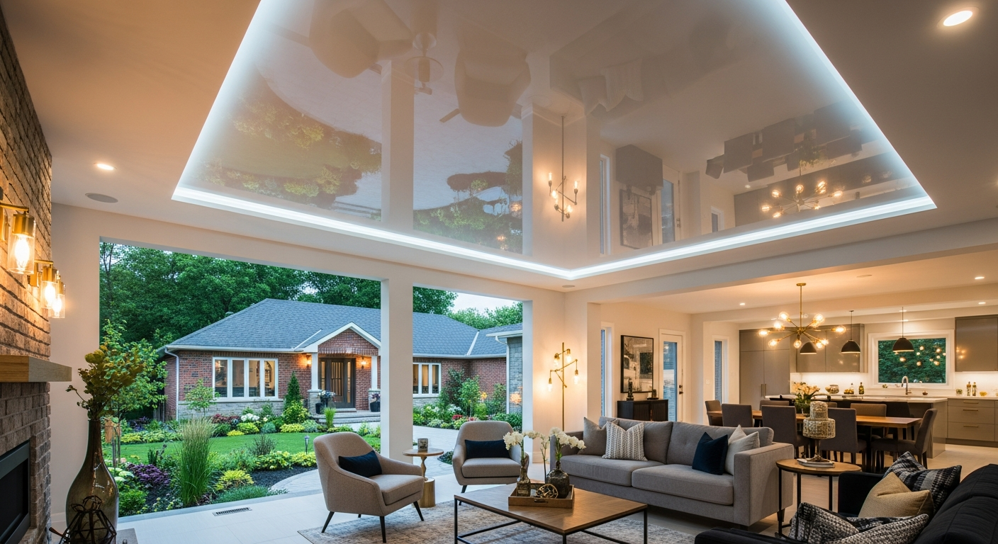 Stretch Ceilings for Uxbridge residents โ 4.9-star rated local contractor