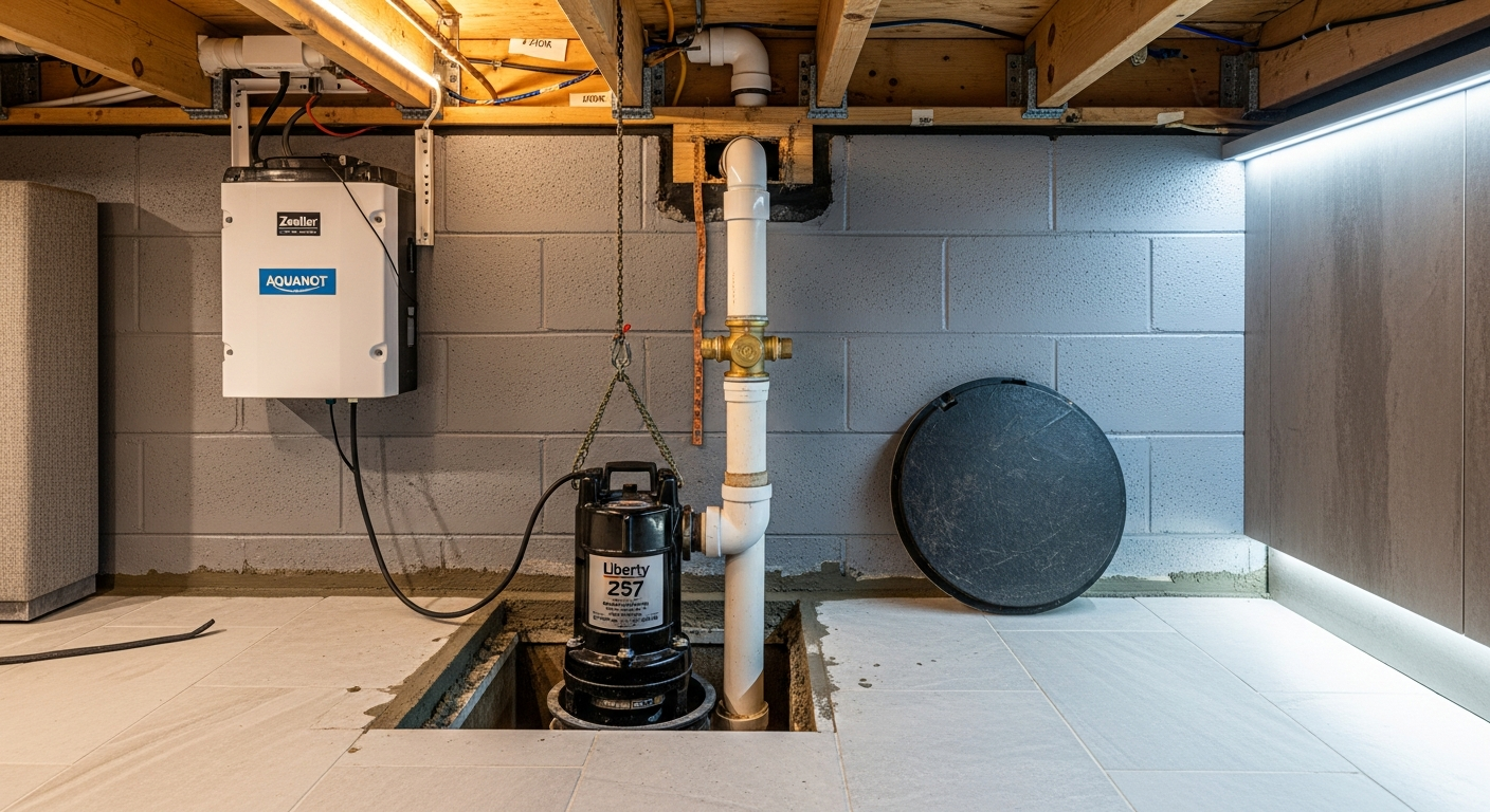 Sump Pump Installation services Toronto GTA