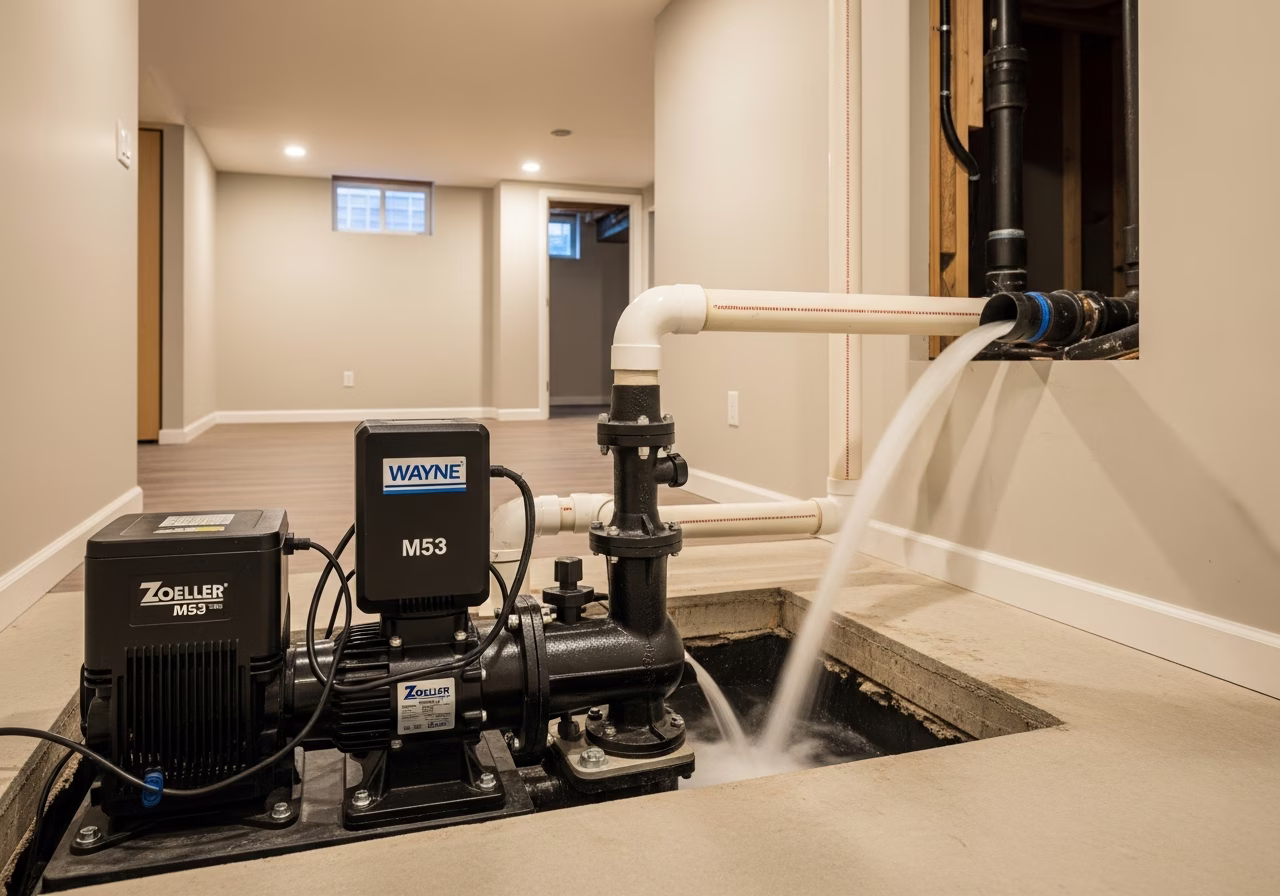 Trusted sump pump installation contractor for Toronto-area homes