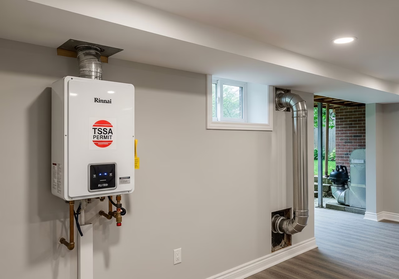 Trusted tankless water heater installation contractor for Toronto-area homes
