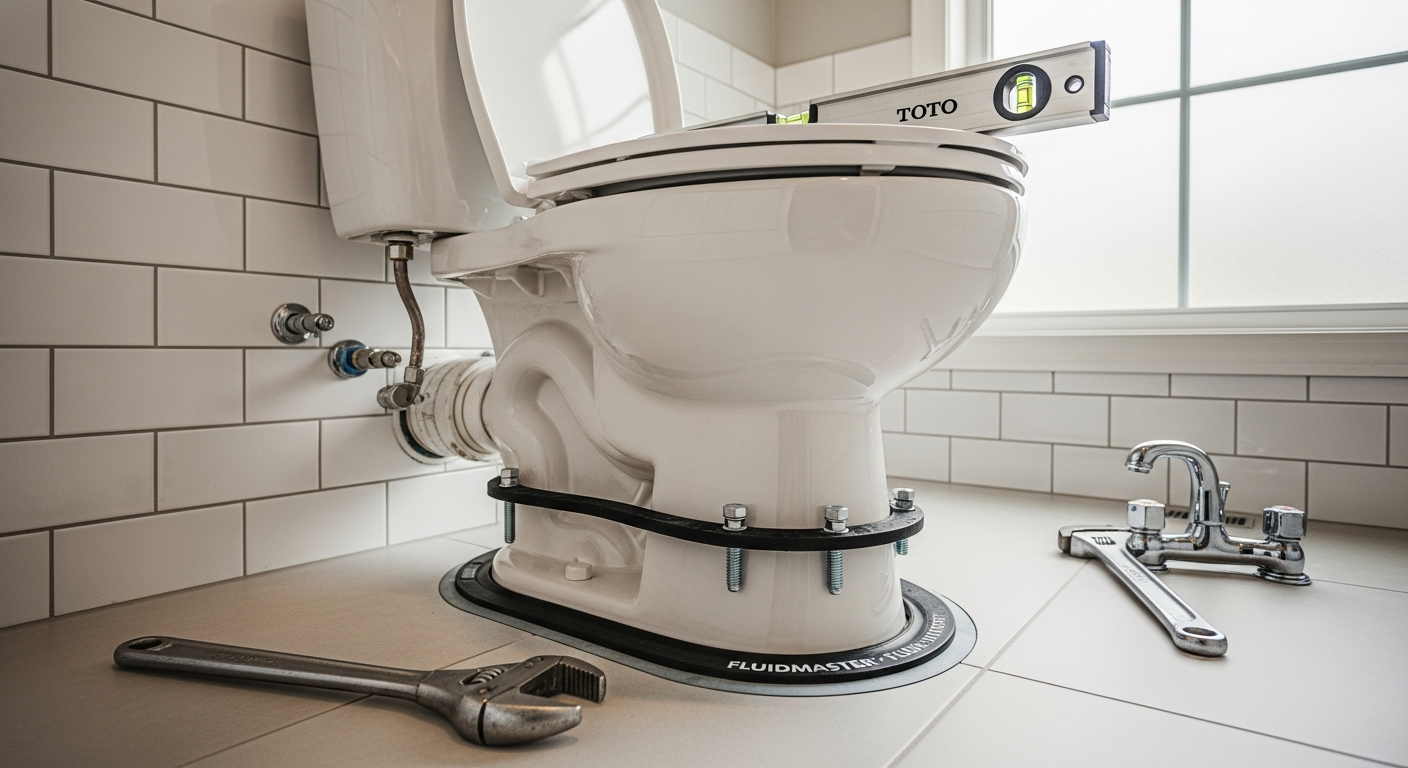 Recently completed toilet repair & installation renovation in a Scarborough home