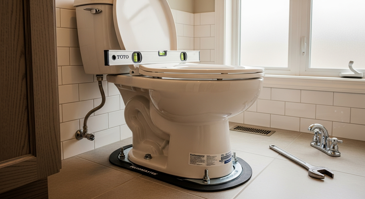 Recent Whitby-area toilet repair & installation project — professional finish detail