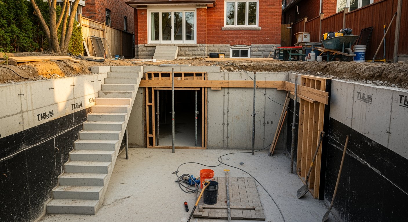 Walkout Basement Creation services Toronto GTA