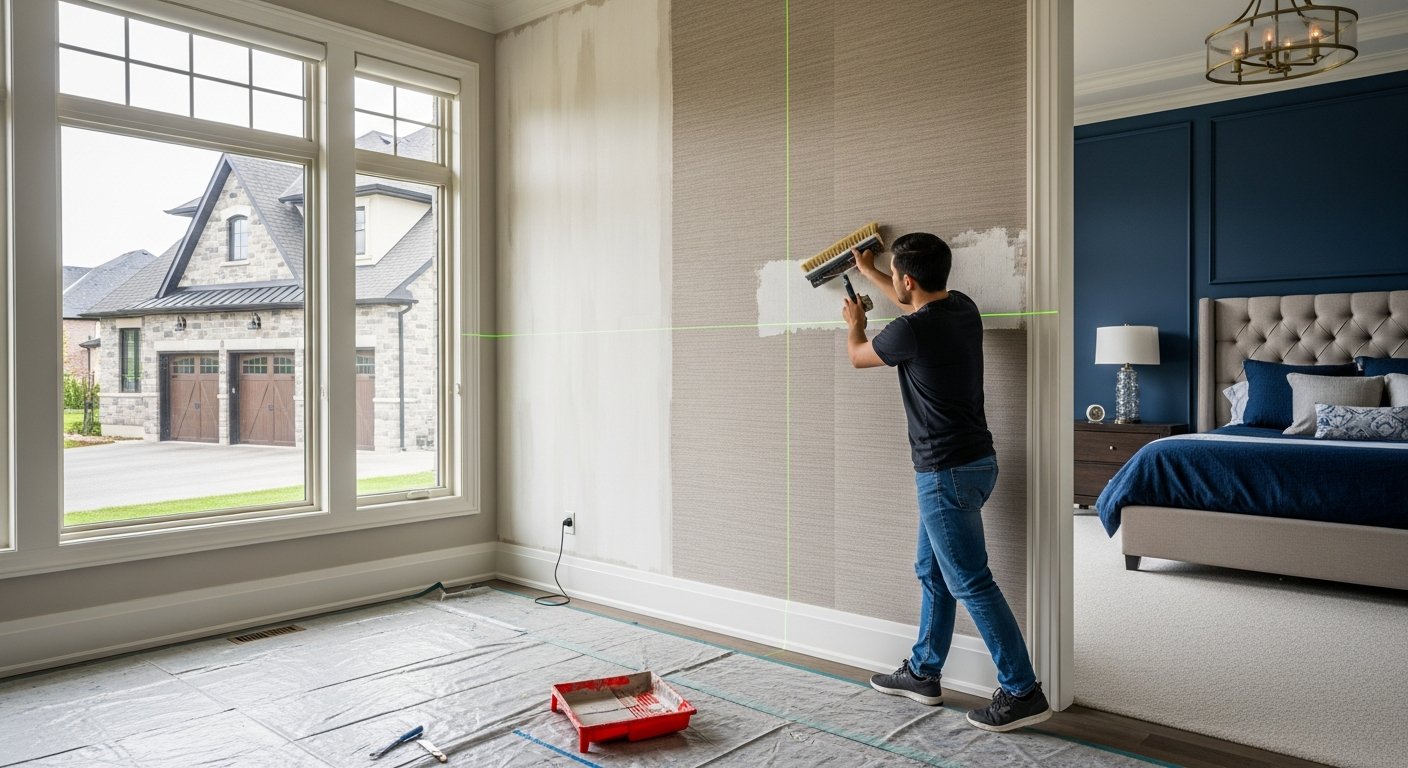 Best wallpaper installation & removal near me in Aurora โ professional Toronto-area service
