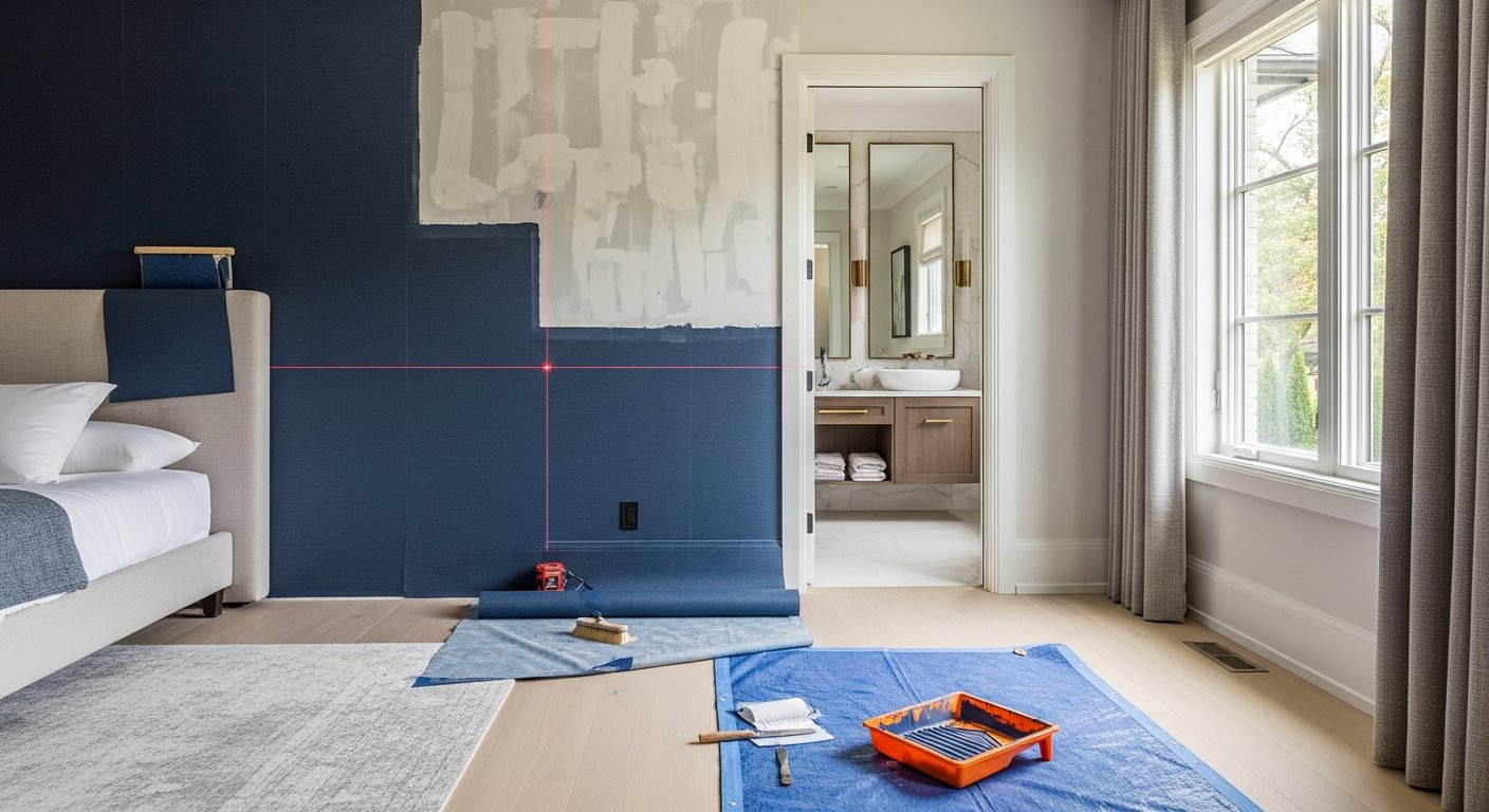 Markham's reliable wallpaper installation & removal contractor โ fully licensed and insured