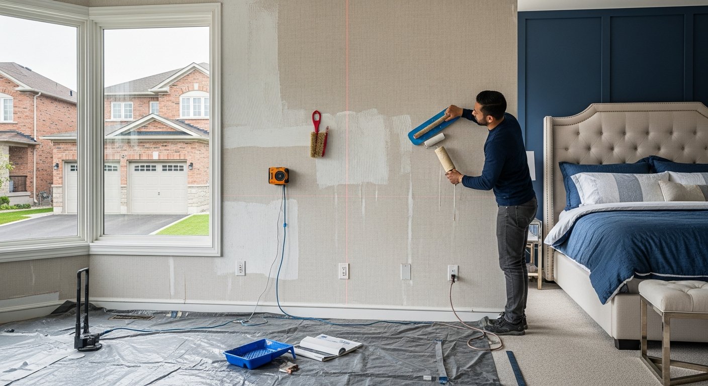 Newmarket wallpaper installation & removal specialists — same-day service available