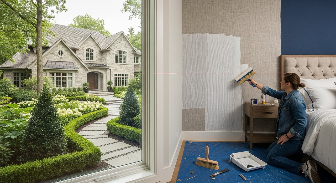 Top-rated wallpaper installation & removal contractor serving Oakville homeowners