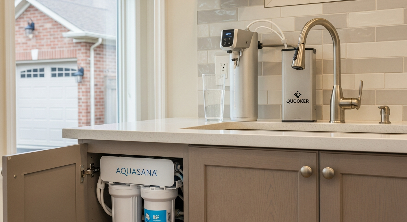 Water Filtration project in Ajax — RenoHouse quality standard completed work