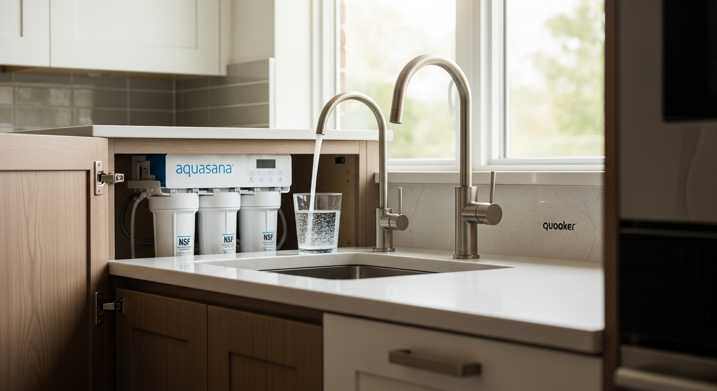 Final result of a water filtration project at a Scugog residence
