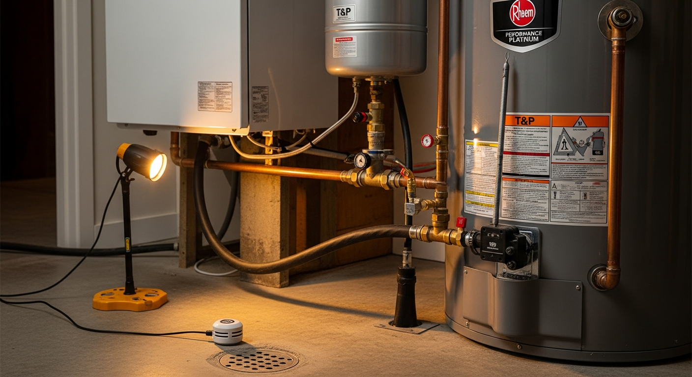 Professional water heater repair & installation project completed by RenoHouse in Newmarket โ quality workmanship guaranteed
