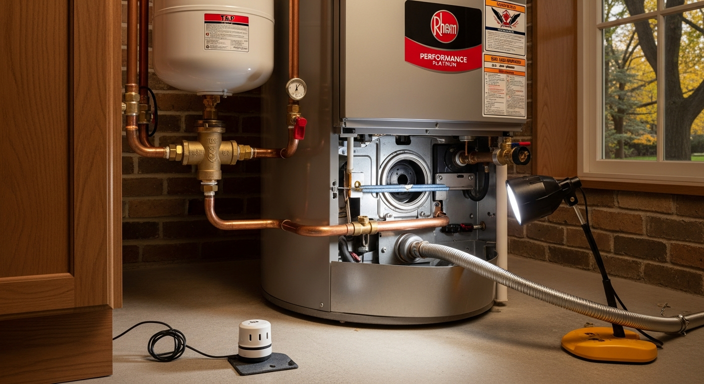 Water Heater Repair & Installation project in North York — RenoHouse quality standard completed work